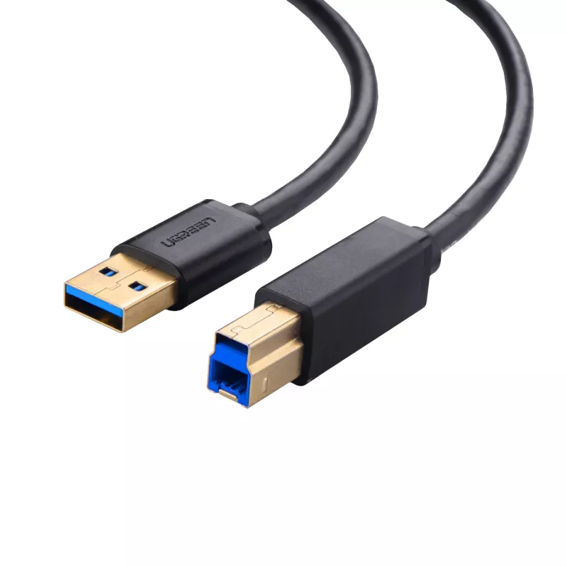 UGREEN US210 cable USB 3.0 A a B, 2m, negro