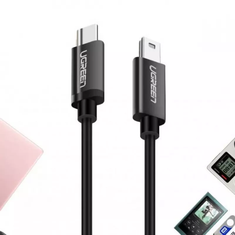 UGREEN US242 Cable USB-C a Mini USB 1m Negro