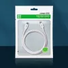 UGREEN US264 Cable USB-C a USB-C 1m blanco 100W PD QC AFC
