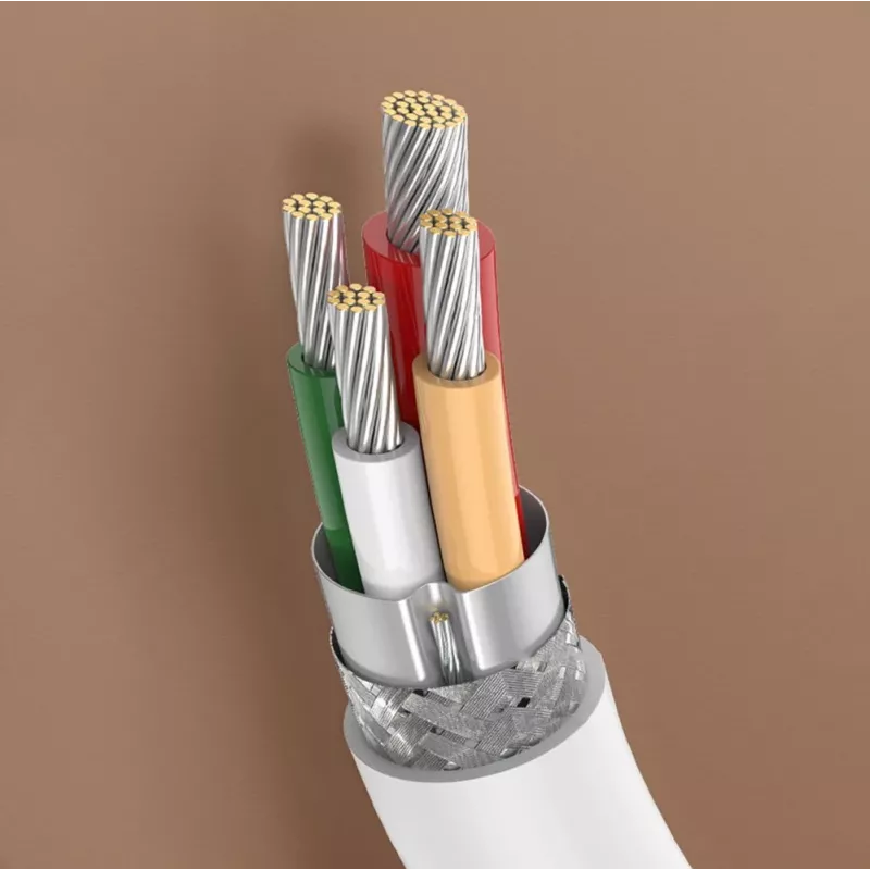 UGREEN US264 Cable USB-C a USB-C 1m blanco 100W PD QC AFC