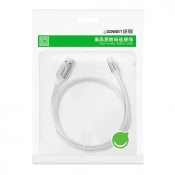UGREEN US288 Cable USB-A a USB-C QC 3.0 3A 1m Blanco