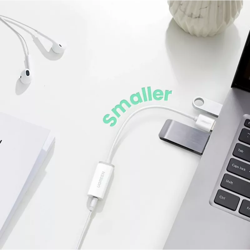 UGREEN US288 Cable USB-A a USB-C QC 3.0 3A 1m Blanco