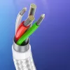 UGREEN US288 Cable USB-A a USB-C QC 3.0 3A 1m Blanco