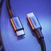 Cable UGREEN US316 USB-C a USB-C 100W 5A 480Mbps 1,5m gris
