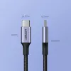 UGREEN US316 Cable USB-C a USB-C 100W 5A 480Mbps 1m Negro