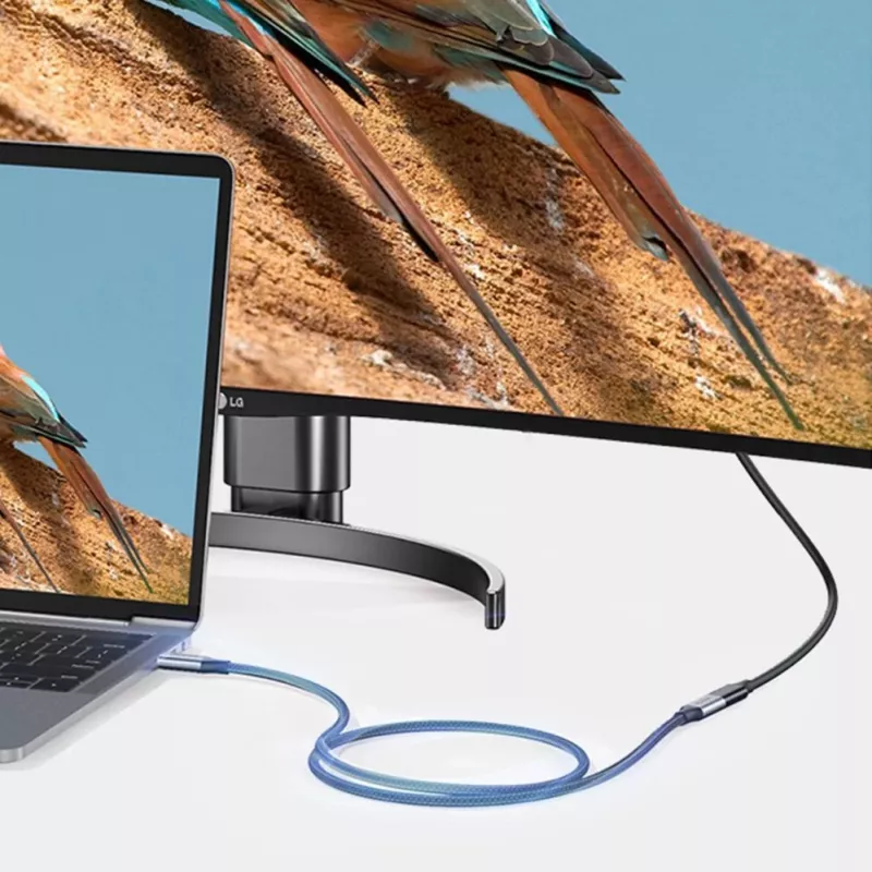 UGREEN US372 Cable USB-C a USB-C 100W 5A 10Gbps 0,5m Gris