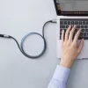 UGREEN US372 Cable USB-C a USB-C 100W 5A 10Gbps 0,5m Gris