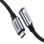 UGREEN US372 Cable USB-C a USB-C 100W 5A 10Gbps 0,5m Gris