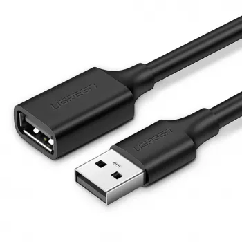 UGREEN Cable de extensión USB 2.0 5 m negro (US103)