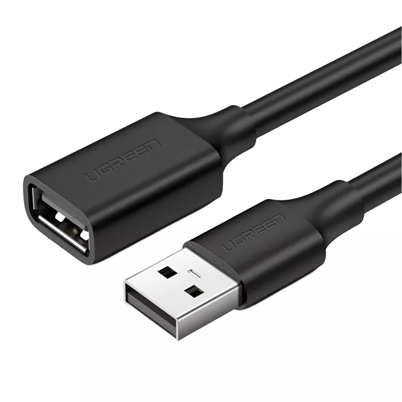 UGREEN cable de extensión USB 2.0 – conector macho A a conector hembra A, transferencia de datos 480Mbps – 2M