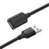 UGREEN Cable de extensión USB 2.0 – conector macho a conector hembra, transferencia de datos 480Mbps - 3m