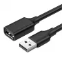 UGREEN Cable de extensión USB 2.0 – conector macho a conector hembra, transferencia de datos 480Mbps - 3m