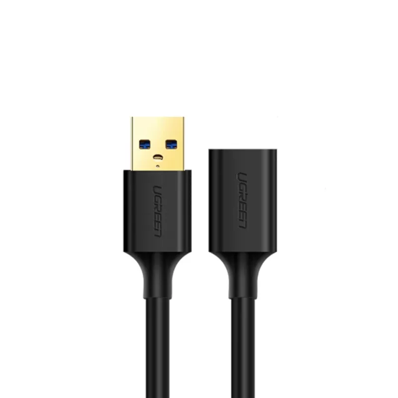 UGREEN Cable de extensión USB 3.0 3m Negro conector macho a conector hembra SuperSpeed 5Gbps