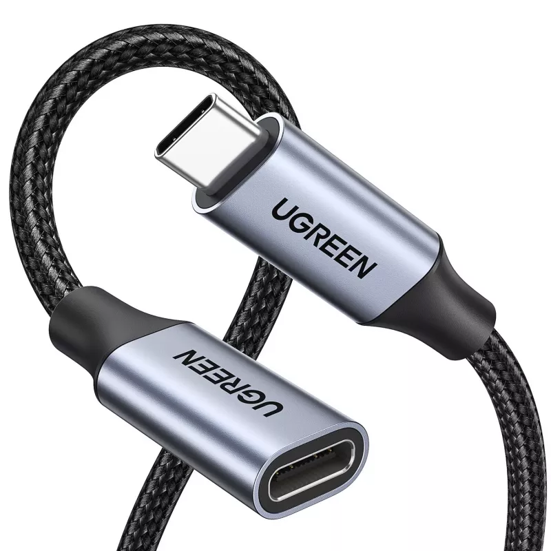 UGREEN cable de extensión USB-C 3.1 1m – 100W PD, 10Gbps, vídeo 4K