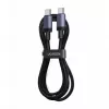 UGREEN Cable de carga USB-C a USB-C USB 2.0 240W PD 3.1, carcasa de aluminio trenzada, 2m gris