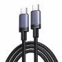 UGREEN Cable de carga USB-C a USB-C USB 2.0 240W PD 3.1, carcasa de aluminio trenzada, 2m gris