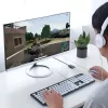 Adaptador de sonido estéreo externo UGREEN USB a 3,5 mm - negro