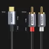 UGREEN Cable de Audio USB Type-C a 2RCA 1,5m Gris (20193 CM451)