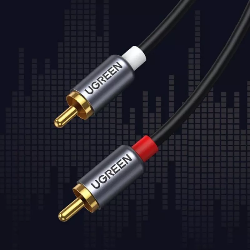 UGREEN Cable de Audio USB Type-C a 2RCA 1,5m Gris (20193 CM451)