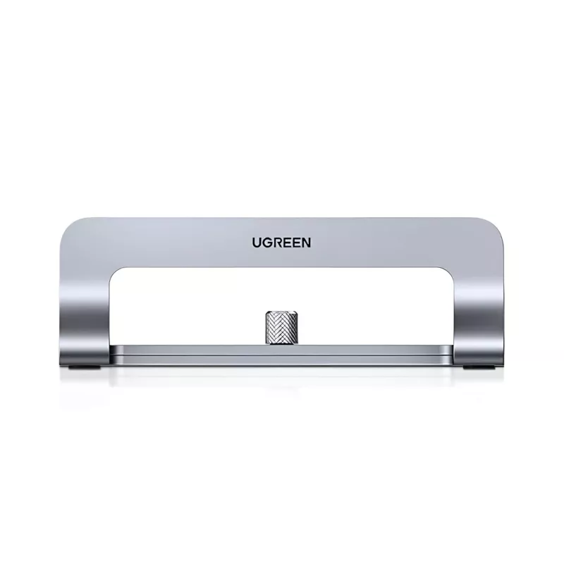 UGREEN Soporte vertical de aluminio para portátil con ranura extensible