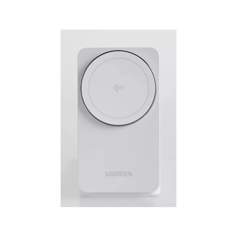 UGREEN Cargador inalámbrico 2 en 1 20W Qi2 45057 para iPhone y AirPods Blanco