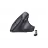 UGREEN Ratón vertical inalámbrico, 2,4 GHz / Bluetooth 5.4, DPI ajustable, negro