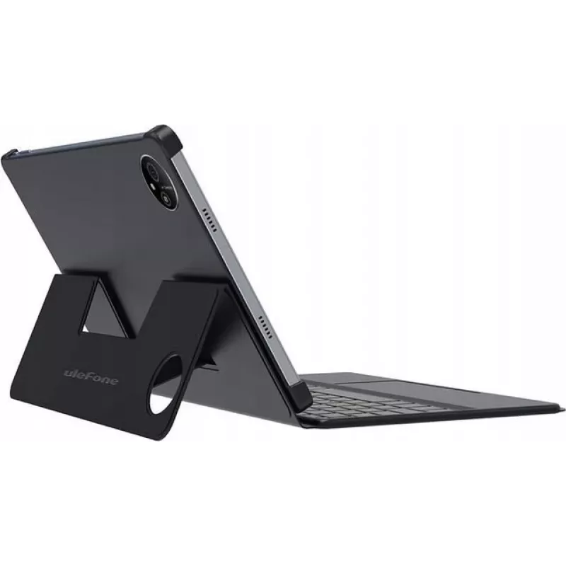 Ulefone Tab A11 Pro Funda con teclado con touchpad, QWERTY, Pogo-Pin, negra