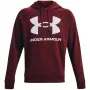 Under Armour sudadera con capucha Rival Fleece Big Logo HD para hombre Barn Red
