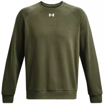 Under Armour sudadera Rival Fleece Crew hombre caqui 1379755 390