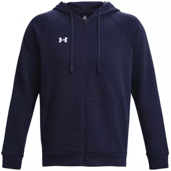 Sudadera con capucha y cremallera completa Rival Fleece para hombre Under Armour Academy