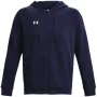 Sudadera con capucha y cremallera completa Rival Fleece para hombre Under Armour Academy