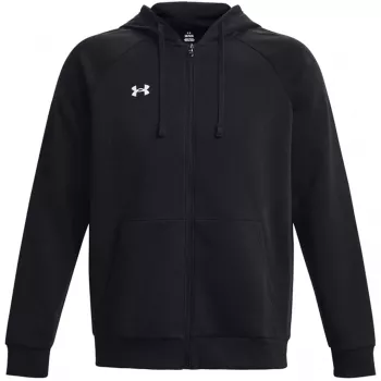 Under Armour Rival Fleece sudadera con capucha y cremallera completa hombre negro
