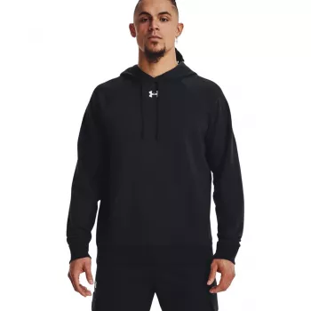 Under Armour sudadera con capucha Rival Fleece hombre, negra, talla L