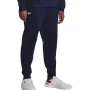 Under Armour pantalón de jogging Rival Fleece para hombre Midnight Navy/blanco talla M