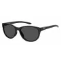 Under Armour UA0014GS807 gafas de sol mujer - montura negra brillante, lentes grises, 57 mm