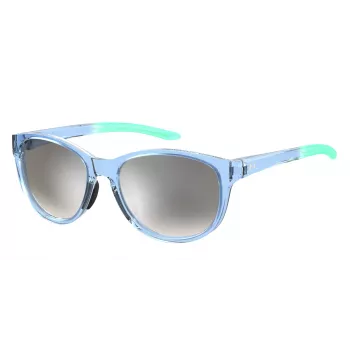 Under Armour UA0014GSMVU Gafas de sol para mujer - Montura negra, lentes grises, 57 mm