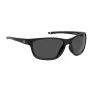 Under Armour UABATTLEO807 Gafas de sol deportivas para hombre - Montura negra mate, lentes grises, 65 mm