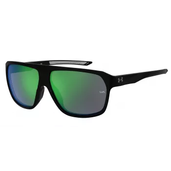 Under Armour UADominate807 Gafas de sol deportivas unisex - Satin Black/Gray - 62/17/130 mm