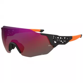 Under Armour UANEXTLEVEL8L Gafas de sol para hombre - Montura Satin Black, lentes grises, 99mm de ancho de lente