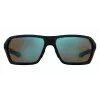 Under Armour UARECON807G4W gafas de sol deportivas hombre - montura negra mate, lentes grises polarizadas, 64/17/125 mm