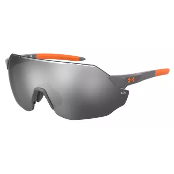 Under Armour Gafas de sol unisex UAHALFTIMEKB7 - montura TR90, lente de policarbonato, 100% protección UV