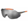 Under Armour Gafas de sol unisex UAHALFTIMEKB7 - montura TR90, lente de policarbonato, 100% protección UV