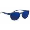 Gafas de sol unisex Under Armour UASKYLAROXZF3 - Montura satin black, cristales grises polarizados, 53/17/140 mm