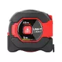 UNI-T LM-40T medidor de distancia láser 40m alcance, ±2mm precisión, IP54, LCD retroiluminada, área/volumen/pitágoras, 20 registros