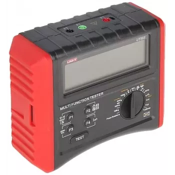 Comprobador de instalación multifunción UNI-T UT-593 con prueba de RCD, bucle, aislamiento y continuidad
