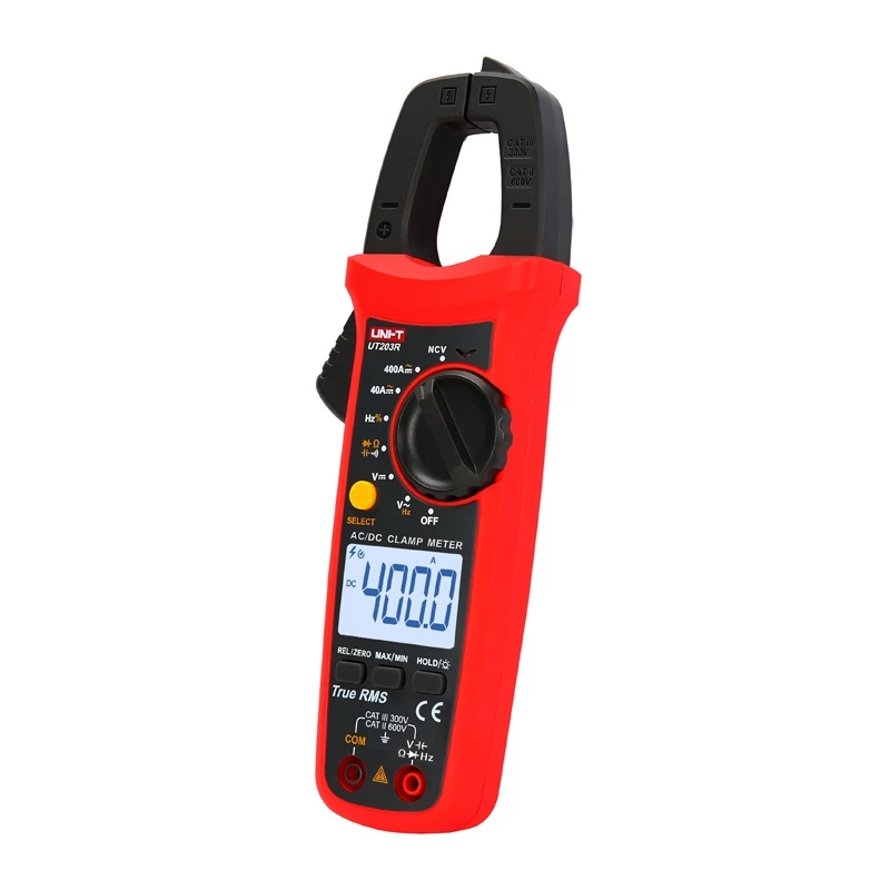 Uni-T UT203R pinza amperimétrica digital