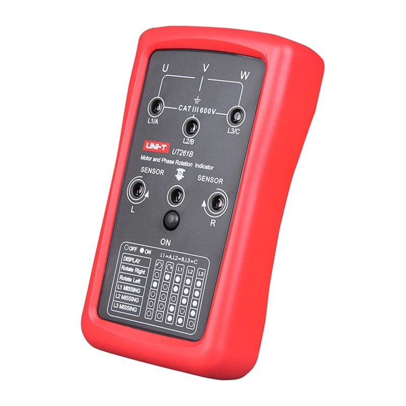 Uni-T UT261B comprobador de fases y sentido de giro de motor