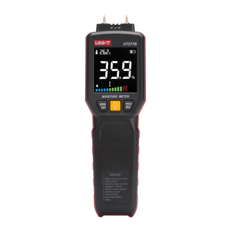 UNI-T UT377B medidor de humedad de la madera