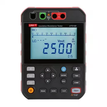 Uni-T UT512D comprobador de resistencia de aislamiento de alta tensión