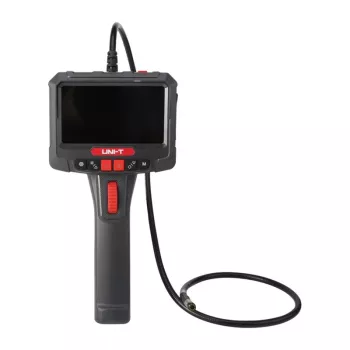 Uni-T UT663B-3m Borescope Cámara de Inspección 4.3 inch IPS con Sonda Semirrígida de 3m, 1080P, IP67, 6 LED, 2600mAh
